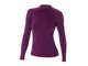 Футболка женская длинный рукав  Brubeck Thermo Nilit Heat фиолетовый LS13100