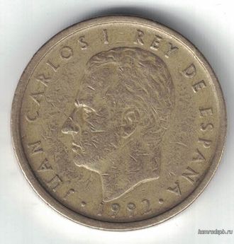 Испания .100 песет 1992 год.