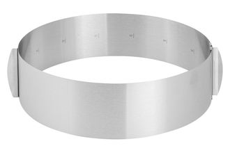 Раздвижное кольцо для выпечки БОЛЬШЕЕ, диаметр 20-38 см, высота 8,5 см