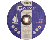 Шлифовальный диск по металлу CUTOP Т27-125х6,0х22