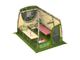Отапливаемая двухслойная жилая палатка Мобиба МБ-332 (цена без печи)