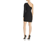 Коктейльное черное ассиметричное платье с одним рукавом Bardot "Asym" прокат Уфа