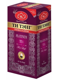 Чай Tea Tang чёрный классический пакетированный "Платинум", 25 шт. х 2,5 г, карт.