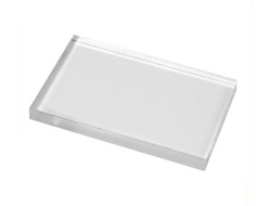 Блок акриловый для прозрачных штампов 7.5х5 см