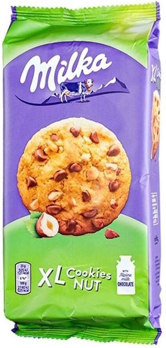 Milka XL Cookie Nut  184 гр