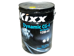 Масло моторное Kixx Dynamic CG-4 10W-40 (HD CG-4 10W-40) 20L полусинтетическое