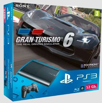 Sony Playstation 3 + Gran Turismo6
