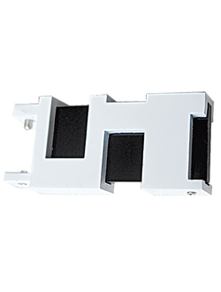 Флерон белый с черной декоративной вставкой, для металлических профильных карнизов в Воронеже