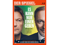 Der Spiegel Magazine 27 November 2021 Es Kann Nur Einen Geben, Иностранные журналы, Intpressshop