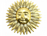 Солнце силумин Gold d-18см символ карьерного роста, власти, высокого статуса 215гр