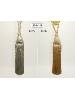 Арт. 2014-18 NEW. Подхват-кисть со стразами, 90 см