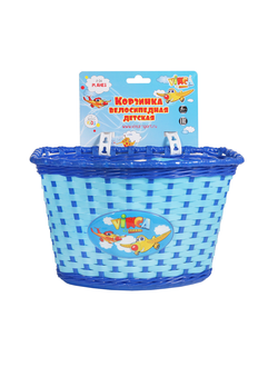 Корзинка для велосипеда детская на руль Р 05 Planes