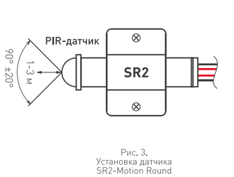 Датчик Arlight SR2-Motion Round (12V, 20W, PIR Sensor)