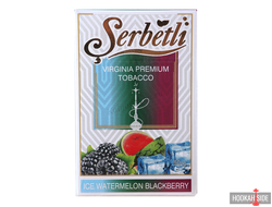 Serbetli (Акциз) 50g - Ice Blackberry Watermelon (Айс Арбуз Ежевика)
