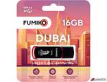 Флешка FUMIKO DUBAI 16GB черная USB 2.0.