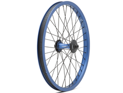 Купить колесо CINEMA ZX FRONT (синее) для BMX велосипеда в Иркутске.