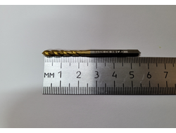Метчик винтовой кобальтовый М4 (шаг 0.7 мм) HSS-E