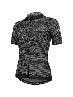 Велофутболка женская FUNKIER PARMA Women PRO Short Jersey черная