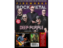 Fireworks Rock And Metal Magazine Issue 92 Deep Purple Иностранные музыкальные журналы, Intpressshop