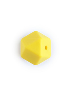 Силиконовый многогранник 17 мм Желтый
