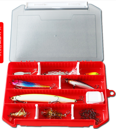 Коробка 20х14х3см (4отделений /10разделителей), цвет синий