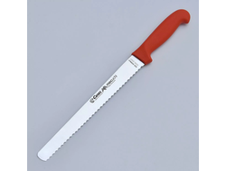 Нож (2628-2007)для хлеба 280мм, правый (красный)