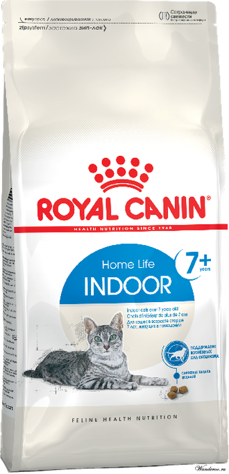 Royal Canin Indoor +7 Роял Канин Индор +7 Корм для кошек старше 7 лет, живущих в помещении 1,5 кг