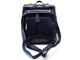 Кожаный женский рюкзак-трансформер Business L синий