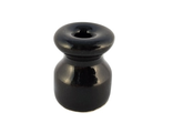 Изолятор фарфоровый, цвет nero (черный) Leanza