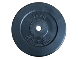 Диск обрезиненный Антат, диаметр 31 мм, вес 15 кг