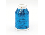 Бирюзово-голубой арт.407 60% Купро 40% Металлик 20г/700м