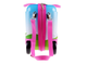 Детский чемодан на 4 колесах Единороги - розовый
