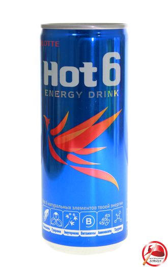 Напиток б/а "LOTTE" Hot 6 в ассортименте
