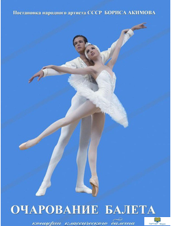 DVD Очарование балета  (концерт классического балета)