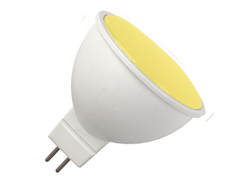 Лампа светодиодная Ecola MR16 GU5.3 220V 7W Желтый матов. 47x50 M2TY70ELC