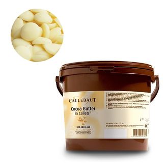 Какао-масло Callebaut в каллетах 100гр