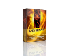 Натуральная краска для волос Lady Henna «Золотисто-коричневая», 100 гр