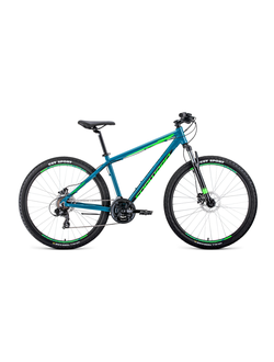 Велосипед Forward APACHE 27,5 3.0 disc бирюзовый