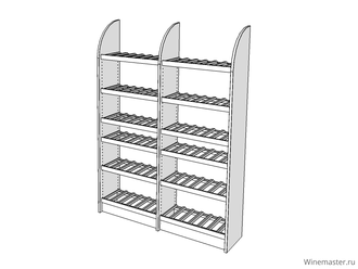 Cтеллаж для вина Master Cave - 2 модуля