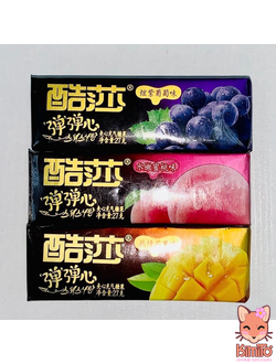 КУ-ША Жевательные конфеты с фруктовыми вкусами в ассортименте