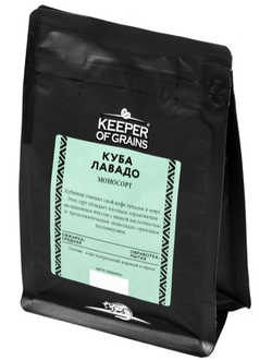 Кофе Keeper of Grains зерновой плантационный Куба Лавадо, 0,25 кг