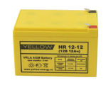 Аккумулятор AGM HR 12-12(12В/12Ач) Yellow