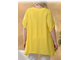 Женская туника большого размера А-силуэта арт.  147138-193 (цвет желтый) Размеры 64-78
