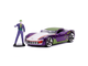 Набор Hollywood Rides Машинка с Фигуркой 2.75&quot; 1:24 2009 Chevy Corvette Stingray Concept with Joker