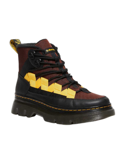 Ботинки Dr Martens Boury Contrast Nylon & Leather Casual Boots