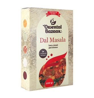 Смесь специй Dal Masala для бобовых Shri Ganga, 100 гр