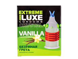 Презервативы Luxe, extreme, «Безумная Грета», ваниль