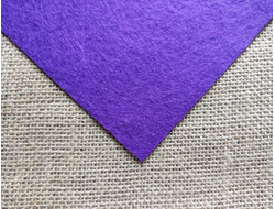 Фетр жесткий, толщина 0,5-1 мм, размер 20*30 см, 1 лист, цвет фиолетовый