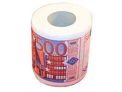 Туалетная бумага 500 Евро