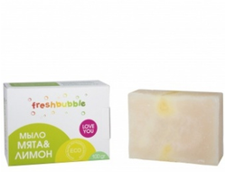 Универсальное натуральное мыло «Мята и лимон», FRESHBUBBLE